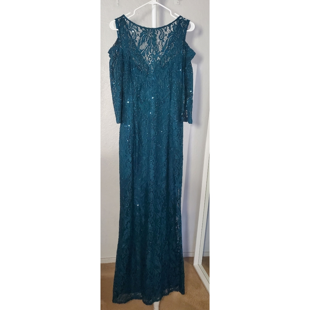 Teal dress